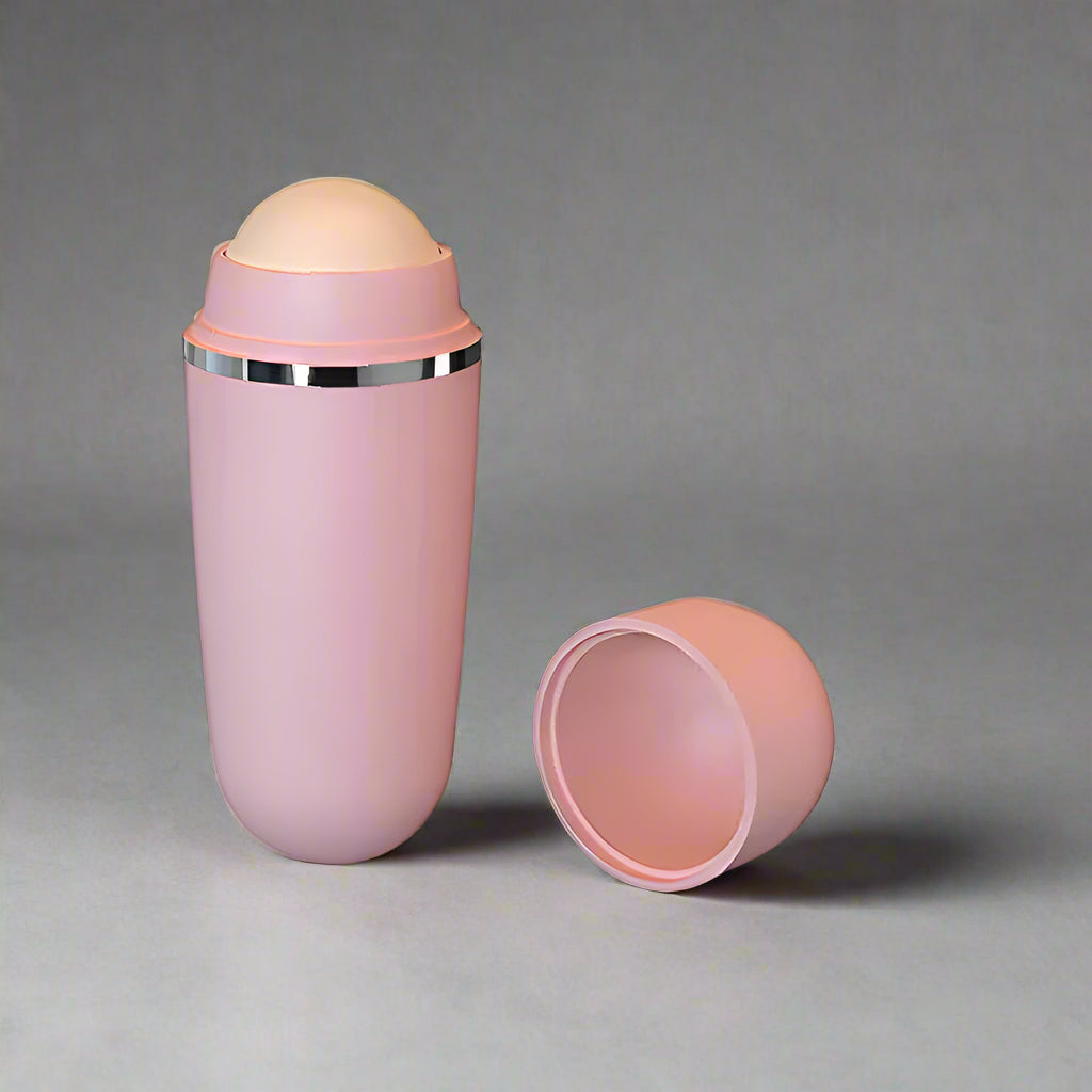Face Oil Absorbent Volcanic Roller Portable Reusable Oil Control on the Go Instant Results Remove Excess Shine for Oily Skin